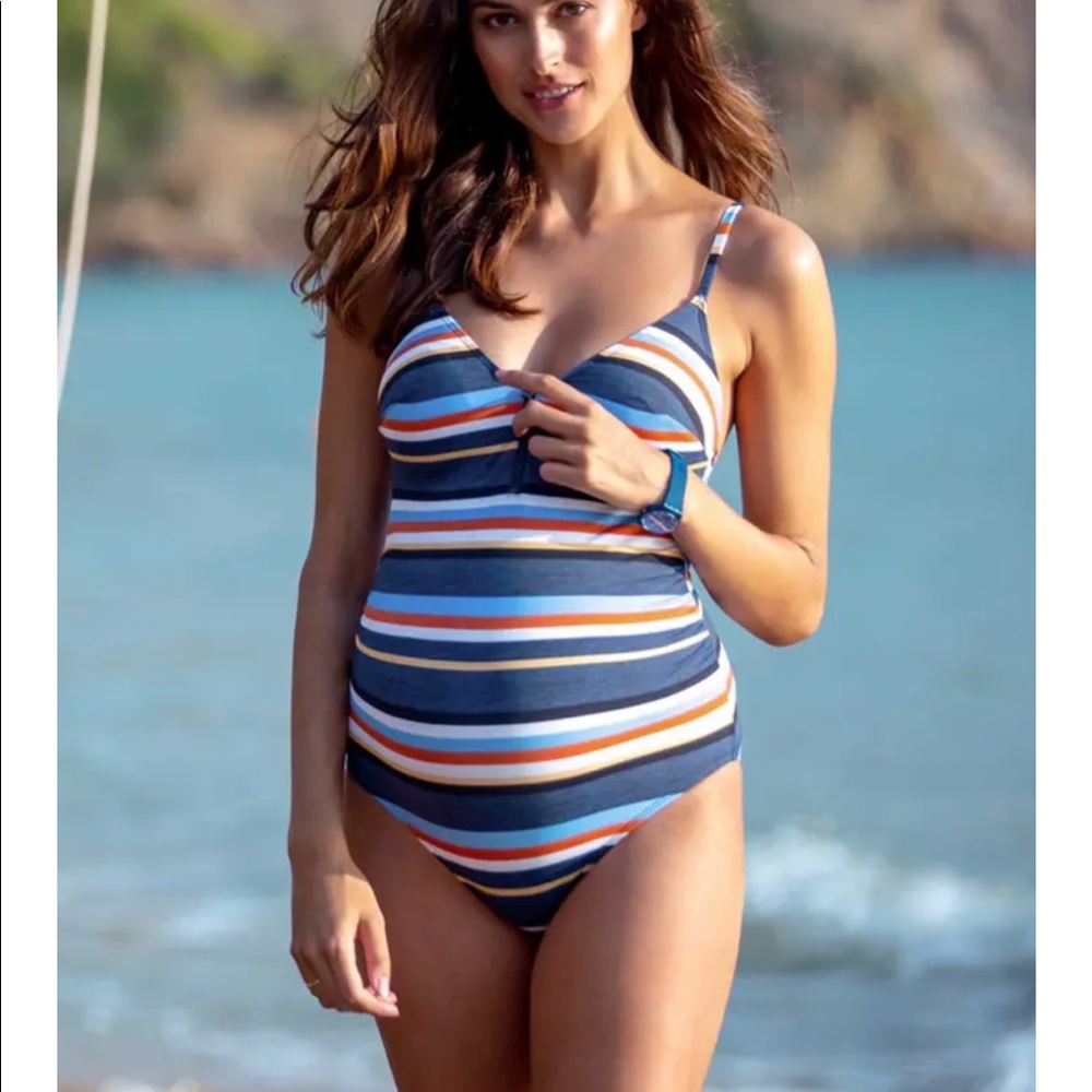 Cache Coer Biarritz one-piece maternity swimsuit